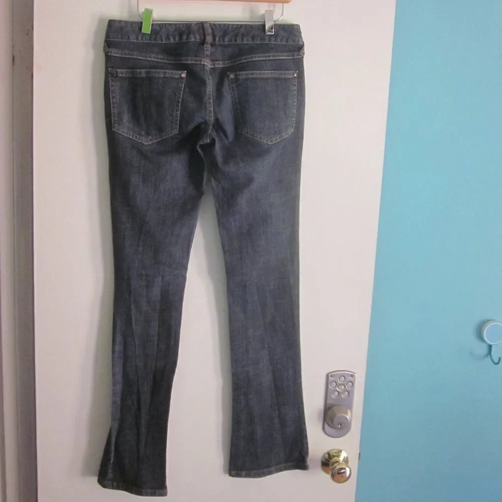 Free People Denim Vintage 90's Low Rise Boot Cut Jeans Womens Size 28